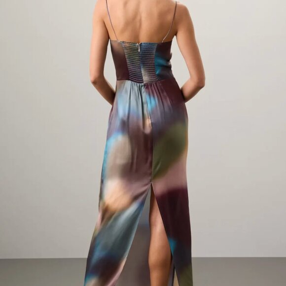 Reformation Multicolor Strapless Dress - Picture 2 of 9